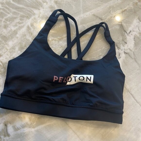 Lululemon Athletica Women Black Stretch Back Strap Running Sport Bra Size 6 - Picture 4 of 4